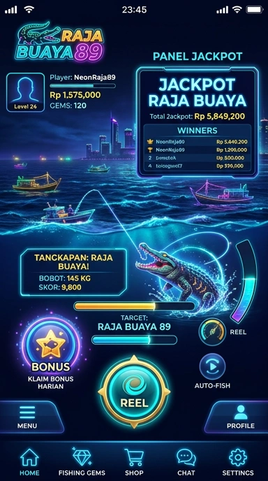 luckyrp — layar beranda